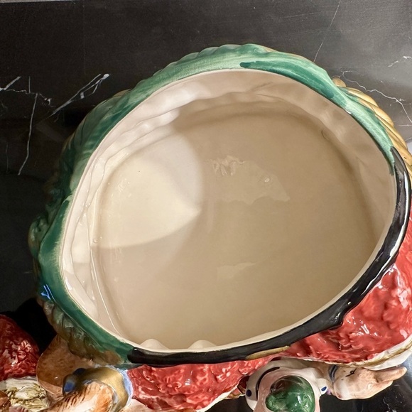 FITZ & FLOYD, SANTA COOKIE JAR - Picture 9 of 12